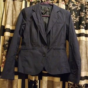 New York &  Company Navy Classic Blazer